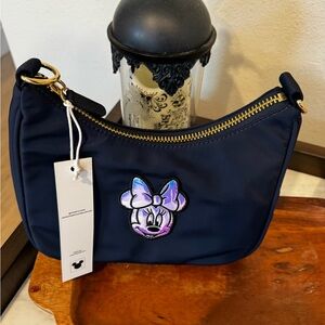 Stoney Clover Lane Disney Navy Blue Minnie Mouse Bag New with Tags